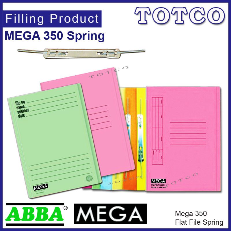 Mega 350 Spring File (UK) 320gsm