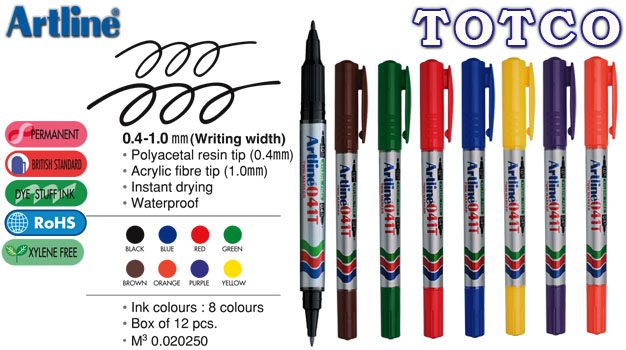 Artline EK-041T Permanent Marker