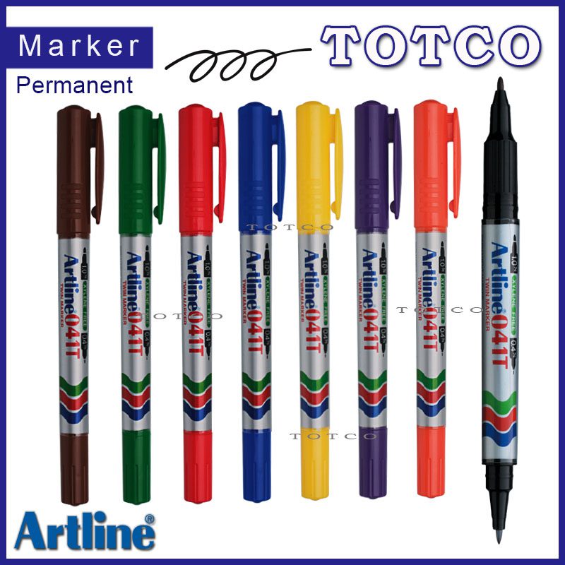 Artline EK-041T Twin Permanent Marker
