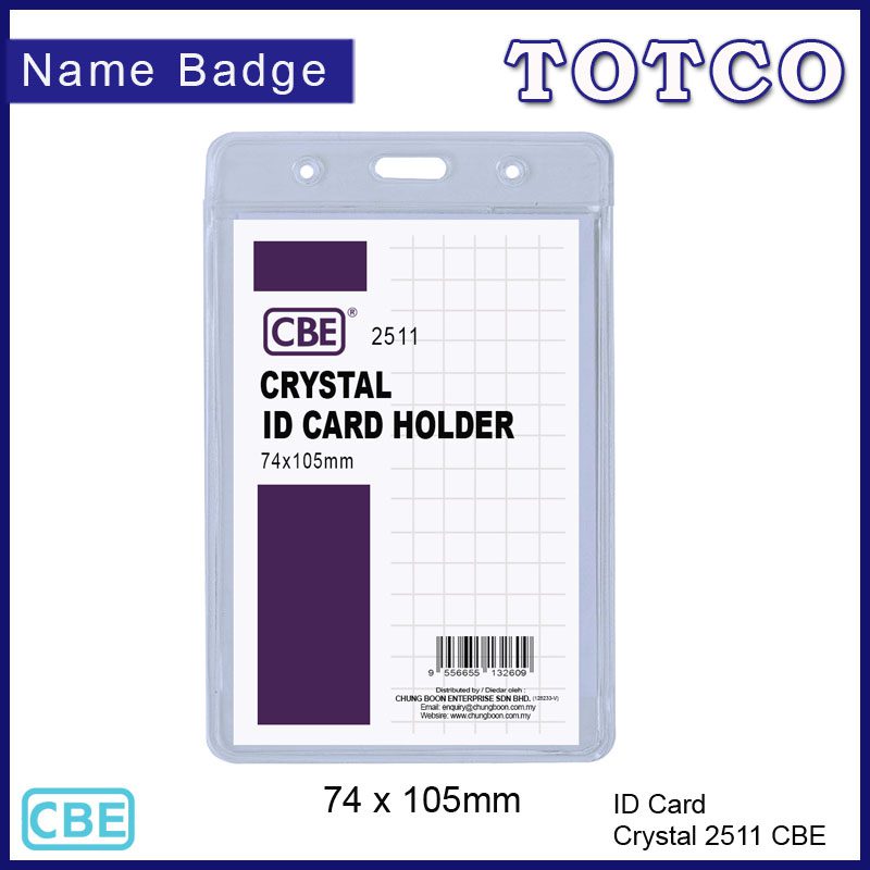 CBE Crystal ID Card Holder | 2510 2511 2514 2515