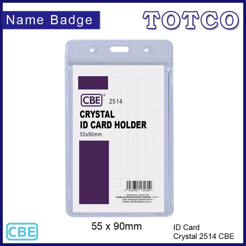 CBE Crystal ID Card Holder | 2510 2511 2514 2515