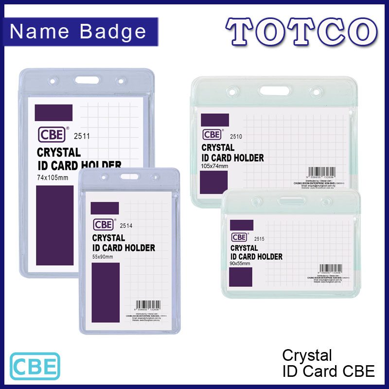 CBE Crystal ID Card Holder | 2510 2511 2514 2515