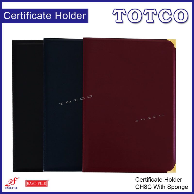 Certificate Holder with Sponge & Corner Clip A4 (2 pages) | CH8C