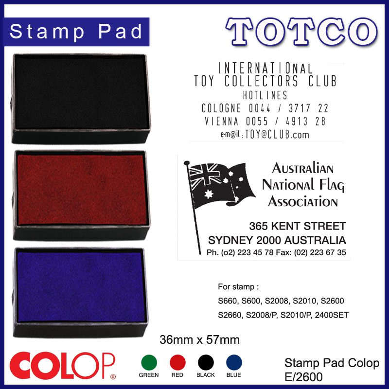 Colop Ink Pad Refill (36 x 57mm) E/2600