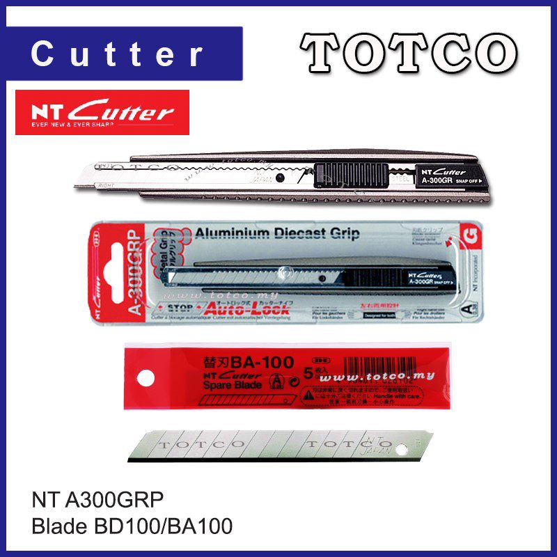 NT Cutter Aluminum Diecast A300GRP