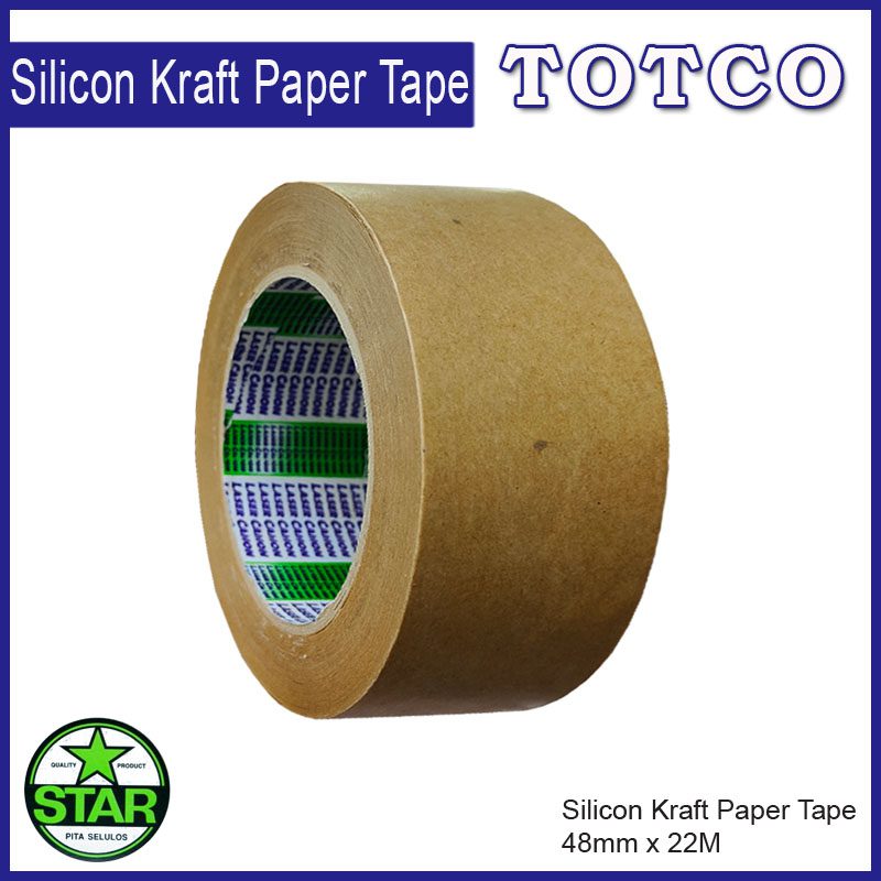 STAR Silicon Kraft Paper Tape 48mm x 22m