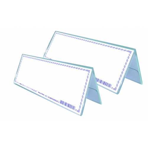 STZ Acrylic Name Card Stand (L Shape)