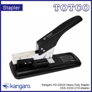 Kangaro HD-23S24 Heavy Duty Stapler - 23/6~23/24 (210 sheets)