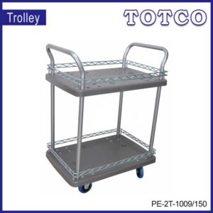PE 2 Tiers Trolley 150Kgs