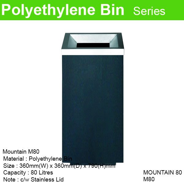 Polyethylene Bins MOUNTAIN 80