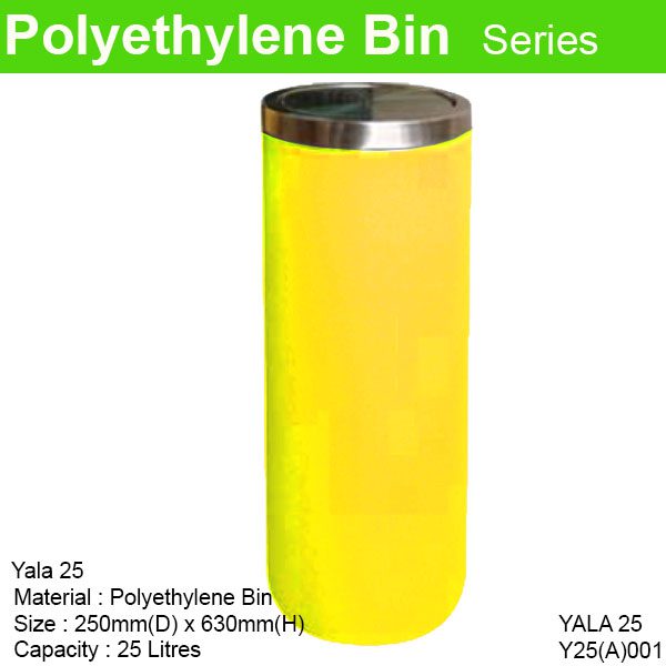 Polyethylene Bins YALA 25 ST