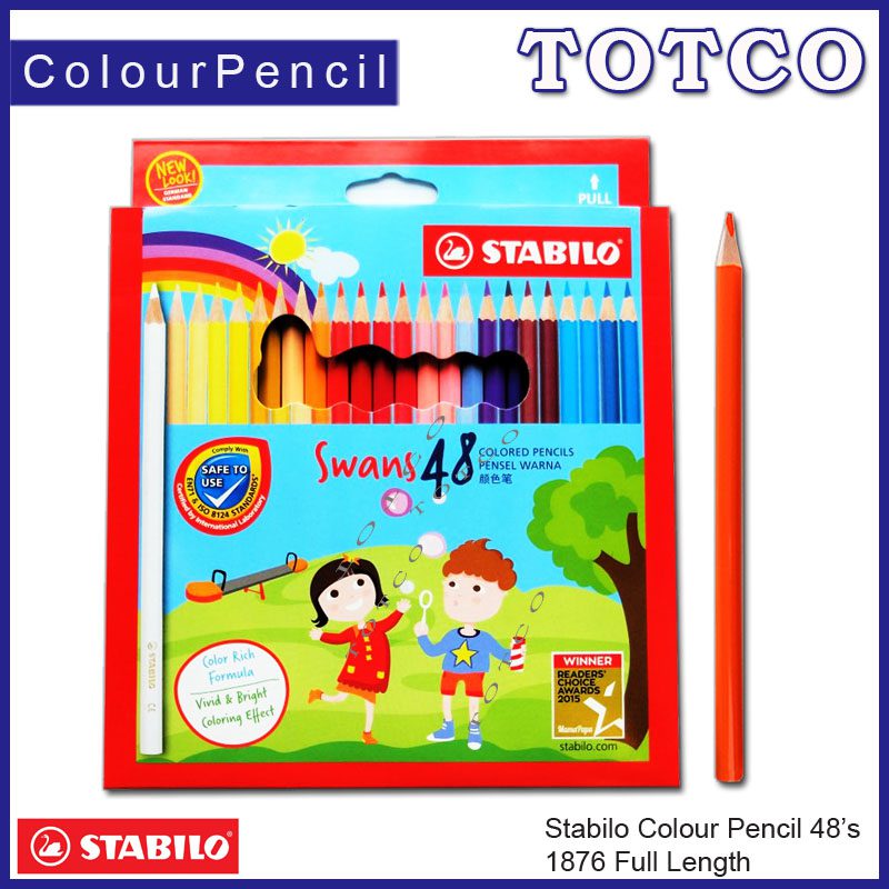 Stabilo Colored Pencil 12L / 24L / 36L / 48L | 1877 1879 1878 1876