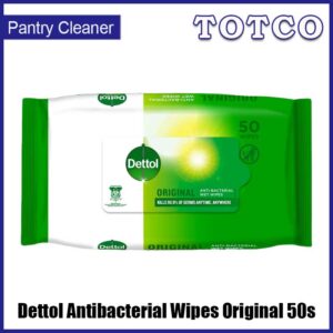 Dettol Antibacterial Wipes Original 50s / 10s x 3pkt