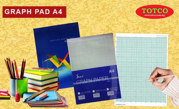 Campap Graph Pad Standard A4 60gsm (480 sheets)