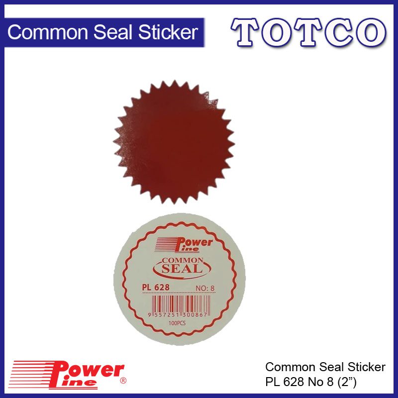 Common Seal Sticker 2" / 2.25" / 2.5"
