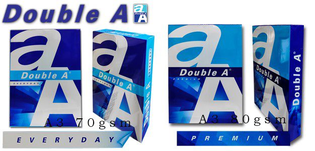 Double A A3 Copier Paper 500's