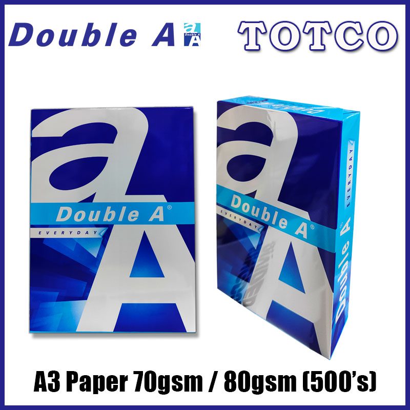 Double A A3 Copier Paper (500 sheets per ream)
