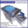 Hot Dipped Galvanized Mobile Garbage Bin 1100L