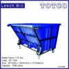 Leach Bins 1500 Litres (Metal Frame + PE Bin) |  LB1500