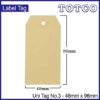 Uni Tag No.3 Shipping Marking Label Tag (48mm x 96mm)