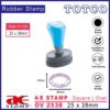 AE Stamp Oval (25 x 38mm) OV2538
