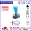 AE Stamp Oval (32 x 48mm) OV3248