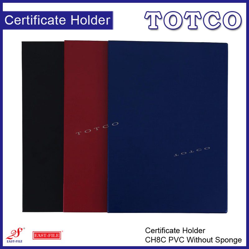 Certificate Holder w/o Sponge & Corner Clip A4 (2 pages) | CH8C-PVC