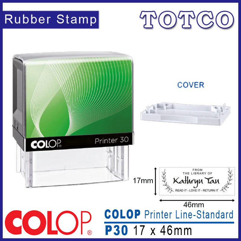 Colop Printer Line-Standard Stamp (17 x 46mm) P30