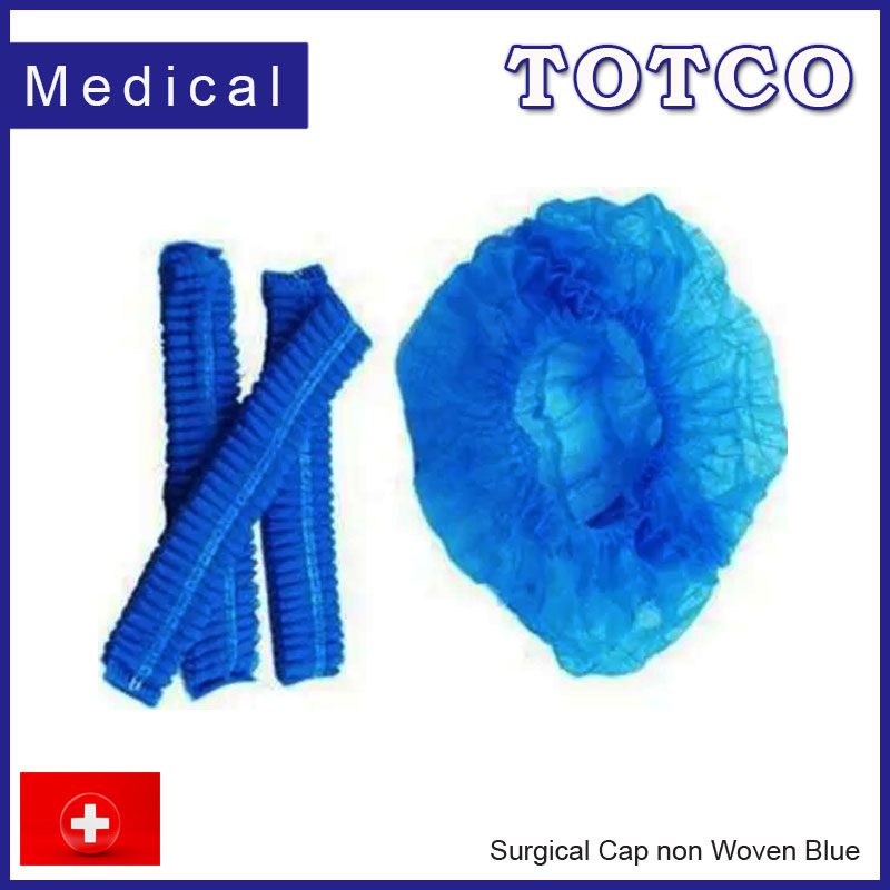 Surgical Cap Non Woven Blue