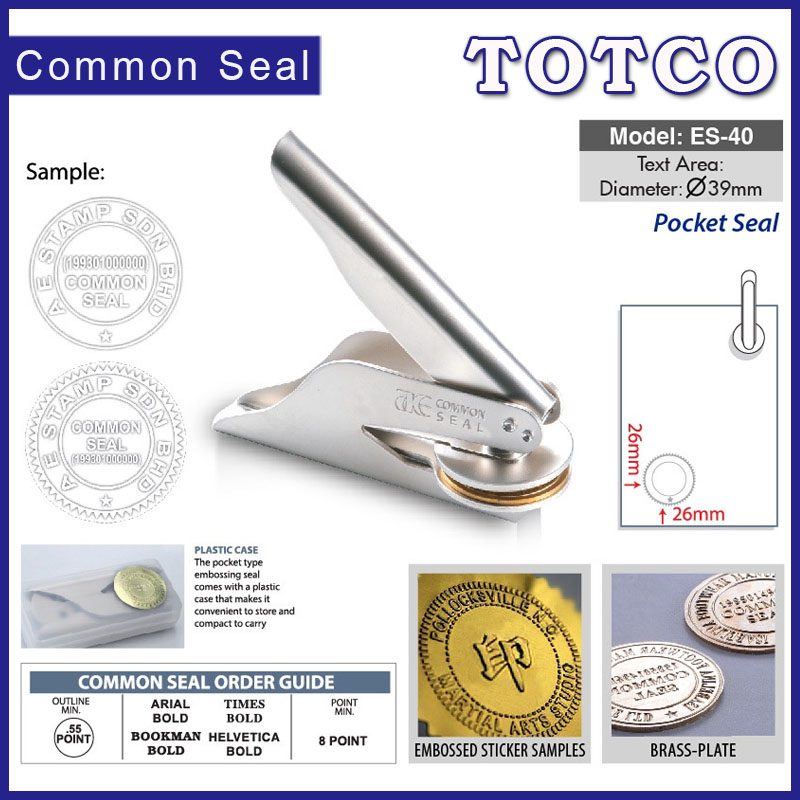 Pocket Seal ES-40 (Ø39mm)