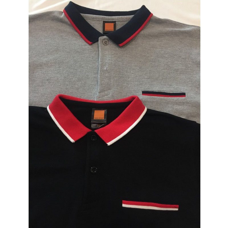 Oren Sport Honey Comb Polo Tee Short Sleeve Adult Cotton Unisex - HC 15