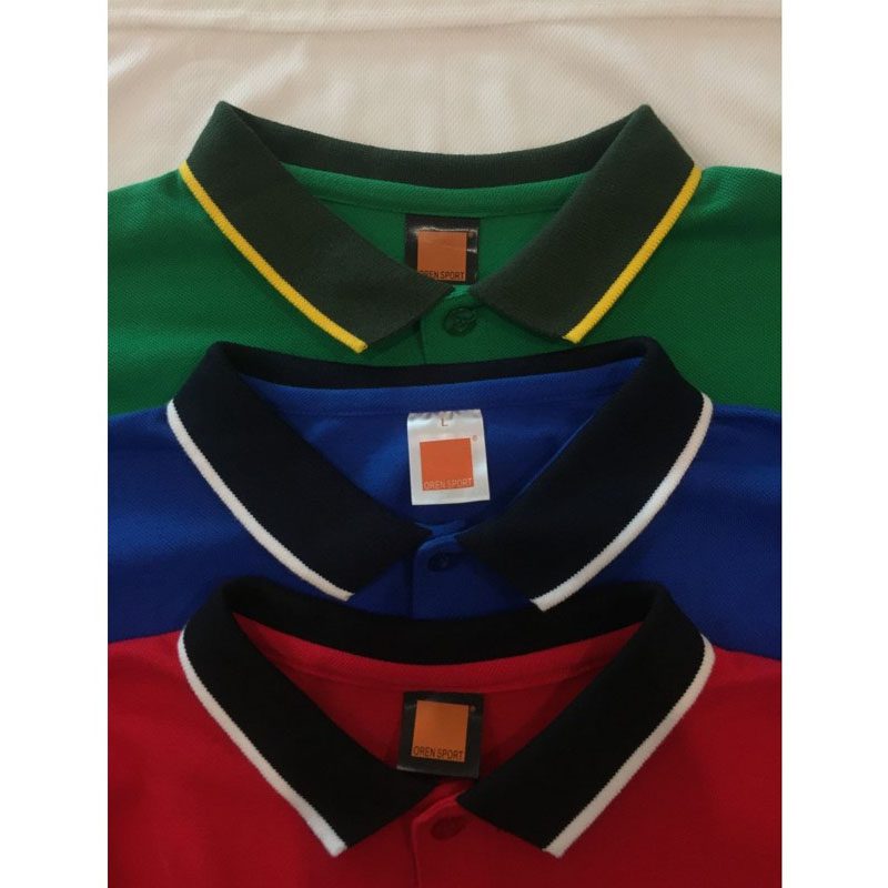 Oren Sport Honey Comb Polo Tee Short Sleeve Adult Cotton Unisex - HC 15