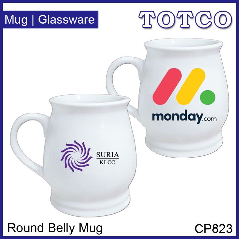 Porcelain Round Belly Mug 630ml CP823