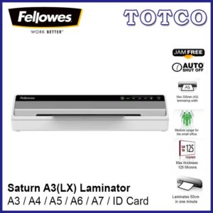 Fellowes Saturn A3 (LX) General Office Laminator Machine