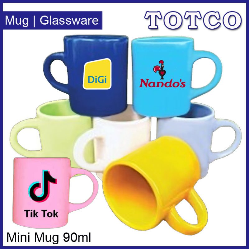 Ceramic Color Glaze Mini Mug 90ml
