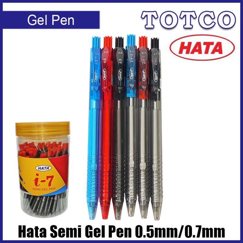 Hata Semi Gel Pen 0.5mm / 0.7mm