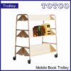 Mobile Book Trolley