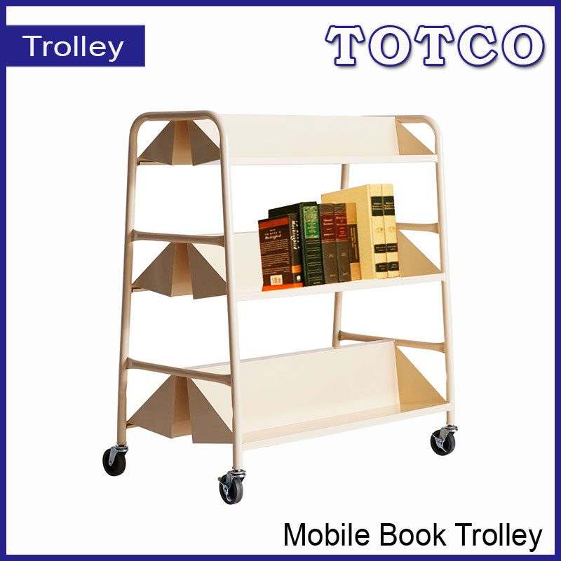 Mobile Book Trolley