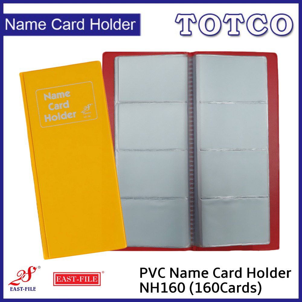 East-File PVC Name Card Holder NH120/NH160/NH240