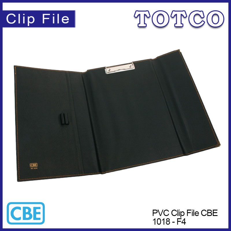 CBE PVC Clip File F4 | 1018