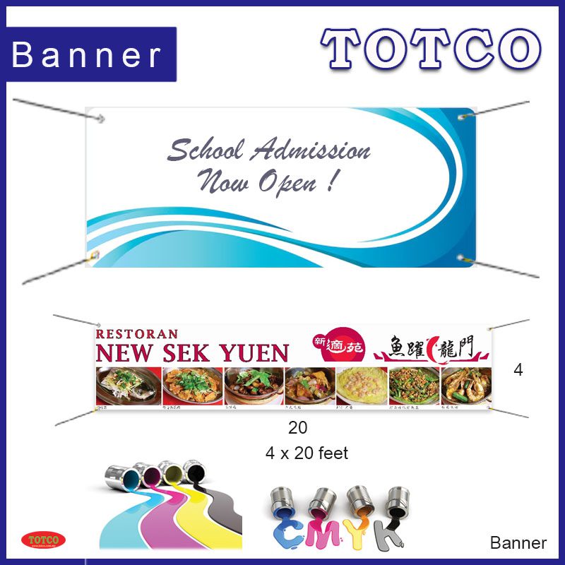 Banner Printing (300gsm Tarpaulin)