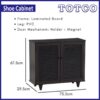 Shoe Rack Cabinet Wooden