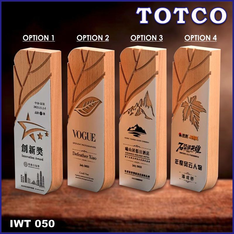 Exclusive Wooden Trophy IWT 050