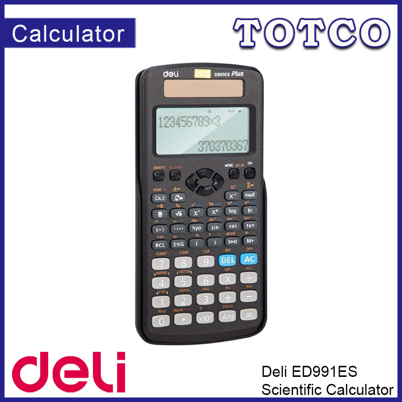 Deli Scientific Calculator 417F- Textbook Display Rubber Buttons | ED991ES