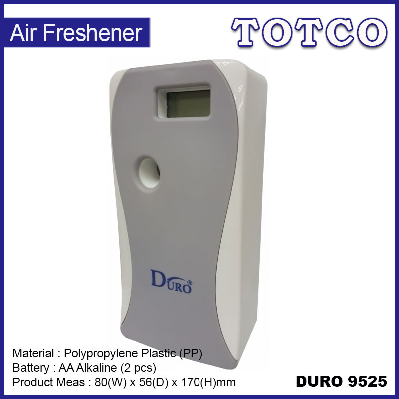 DURO 9525 LCD Mini Air Freshener Dispenser
