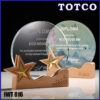 Exclusive Crystal Wooden Plaque IWT 016