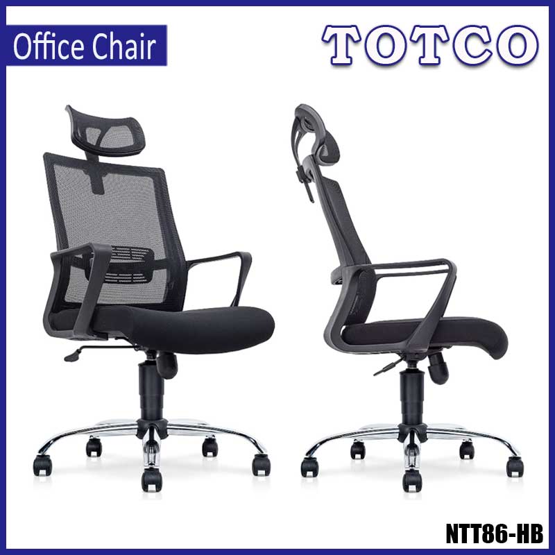 ROMA Mesh High Back Chair Chrome Base NTT86-HB